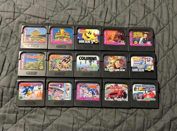 Sega Game Gear Games! All Tested and Working! All Authentic *pick