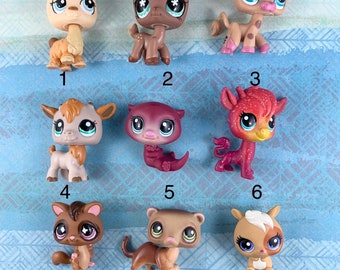 Littlest Pet Shop #1106 – Chien Basset Authentique LPS Série 128, Très Bon état
