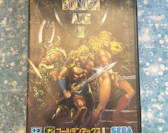 非常に希少なゴールデンアックスII メガドライブ（日本版） - セガ