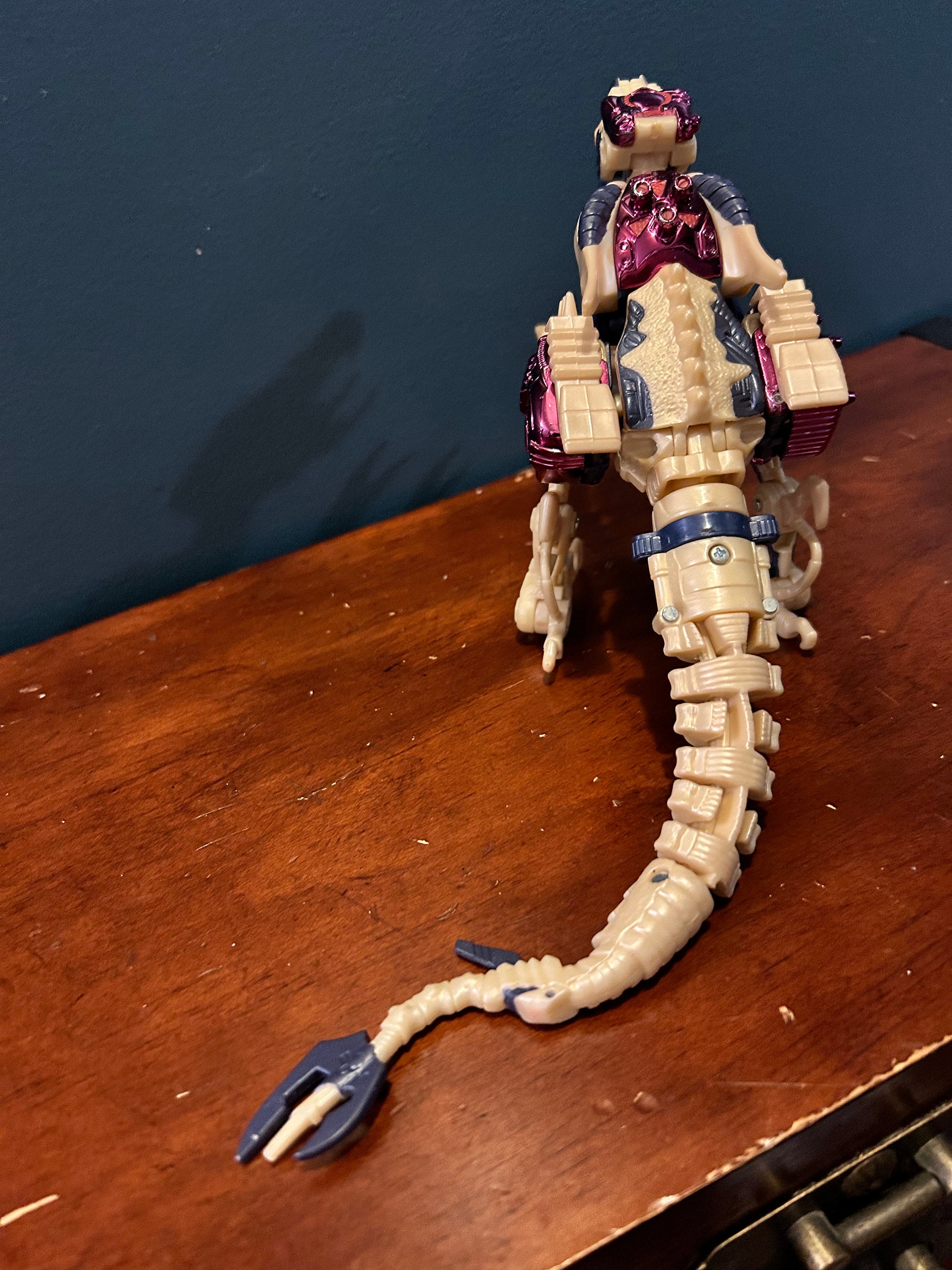 Vintage 1998 Dinobot Transformers Beast Wars Transmetals 2 Deluxe 