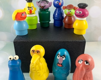 Vintage 1971 Little People Sesame Street Characters - You Pick!