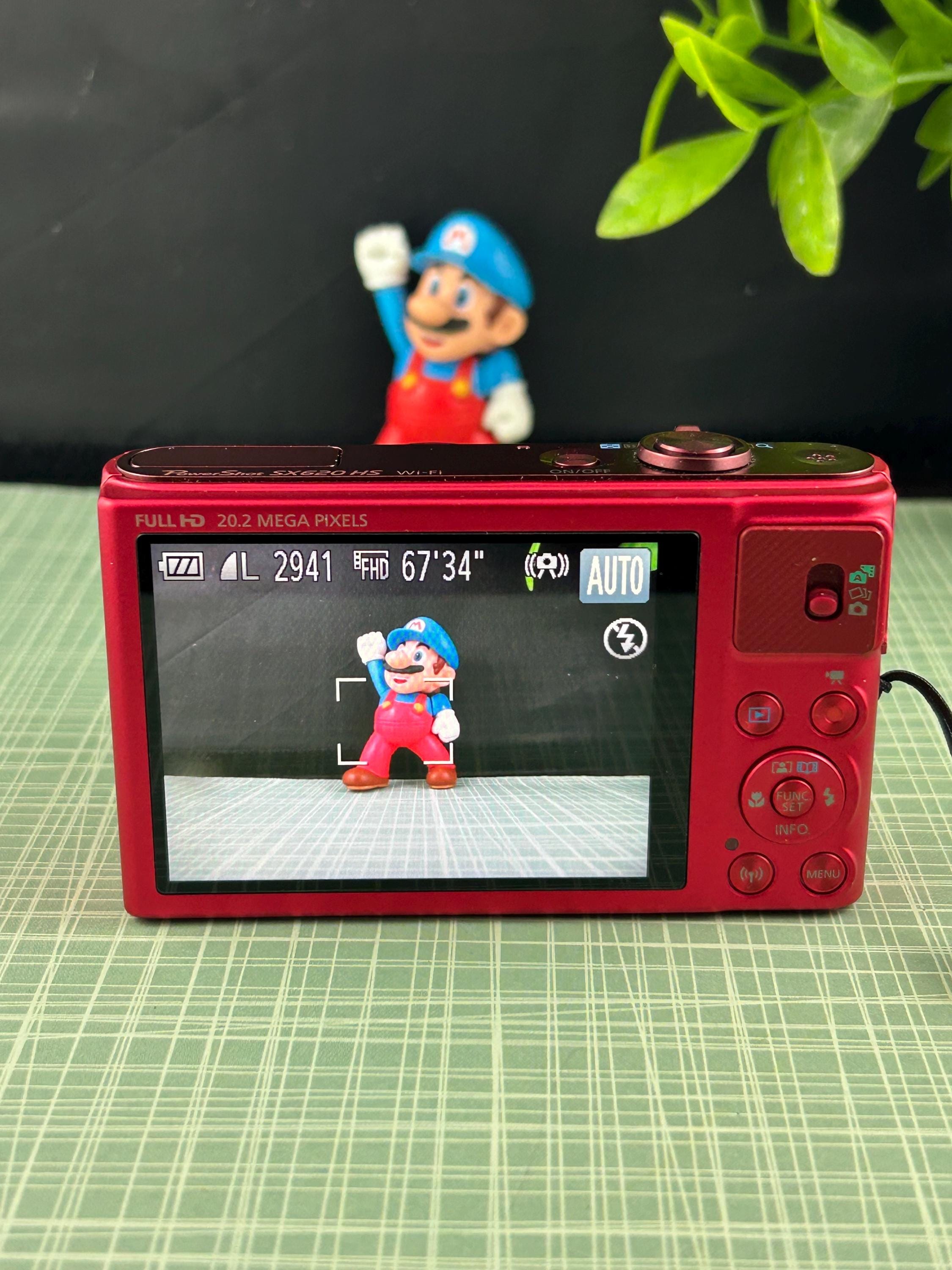 Canon Powershot SX620 HS Wifi Digital Camera 20.0MP 25X Zoom RED