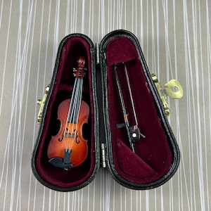 Tiny Vintage Violin With Case - Etsy
