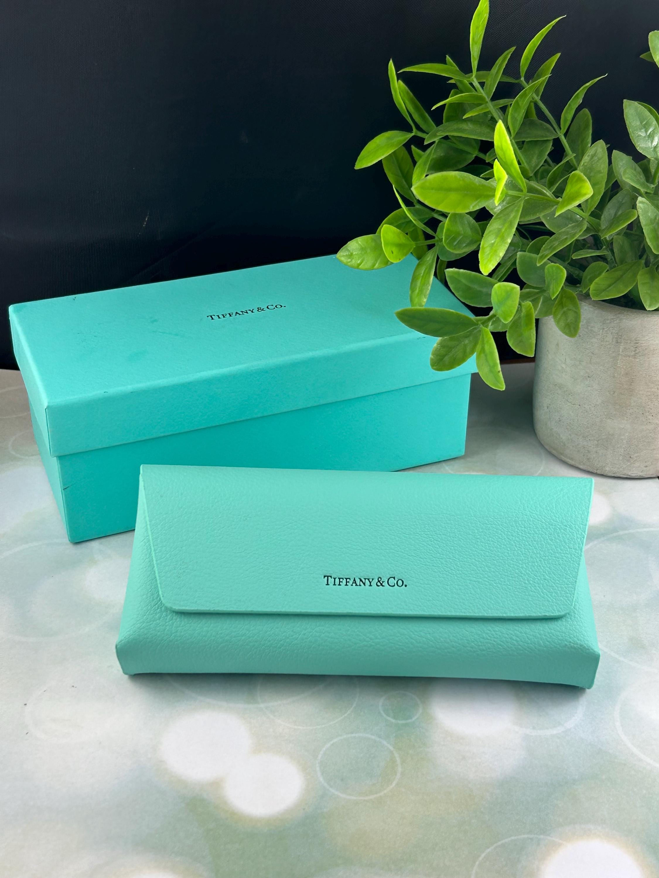 Tiffany & Co Empty Sunglasses Eyeglasses Large Magnetic Case and