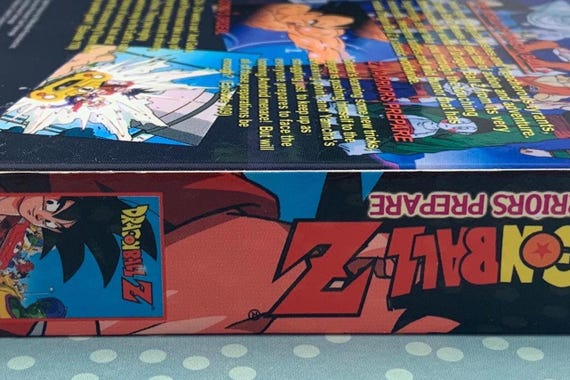 Dragon Ball Z VHS “Z Warriors Prepare” (2000s) • Vintage Anime