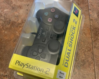 Brand New & Sealed OEM PlayStation 2 PS2 DualShock Analog Controller - Classic Gaming Collectible