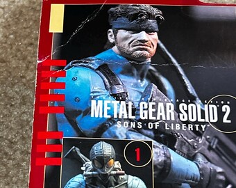 メタルギアソリッド2 ソリダス・スネーク フィギュア – サンズ・オブ