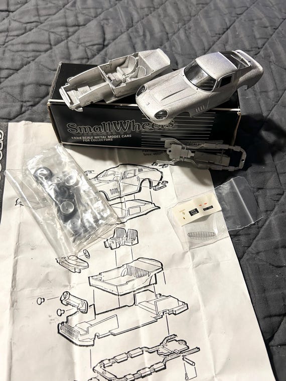 Vintage Ferrari 275 GTB/4 1966, by Small Wheels - 1:43 Metal Kit