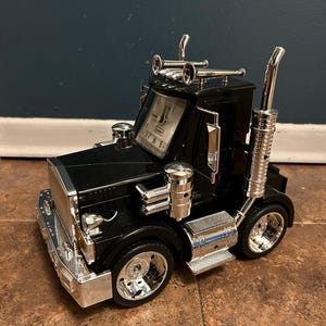 Vintage 70's American Time Semi 18 Wheeler Transport Truck Talking