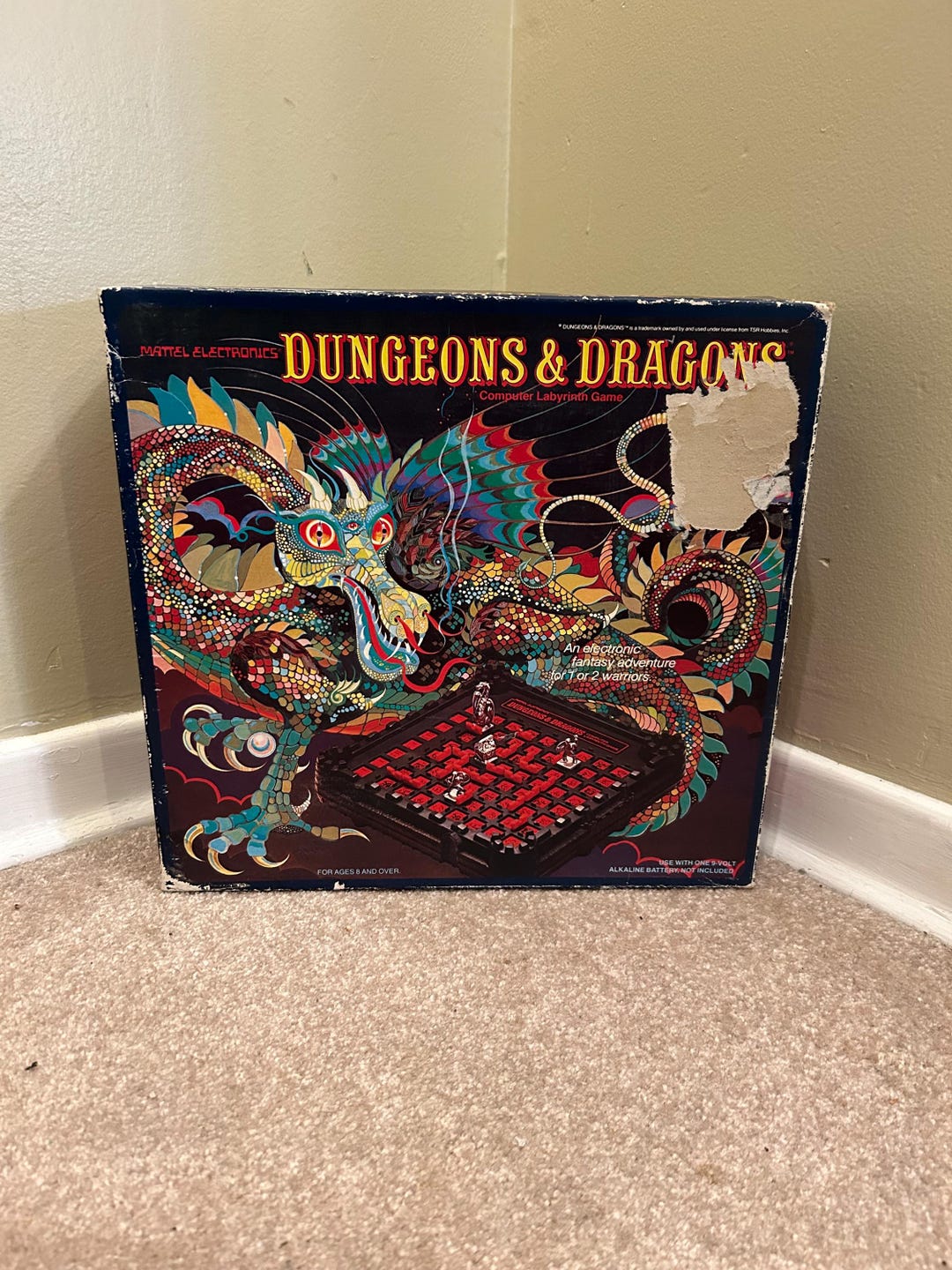 Vintage 1980 Mattel Electronics DUNGEONS & DRAGONS Computer Labyrinth ...
