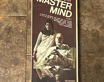 1975 Super Master Mind Game – Vintage Strategy Game – Excellent Condition – No Instructions