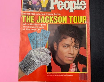 Vintage PEOPLE Weekly Magazine - May 1984 The Jackson Tour