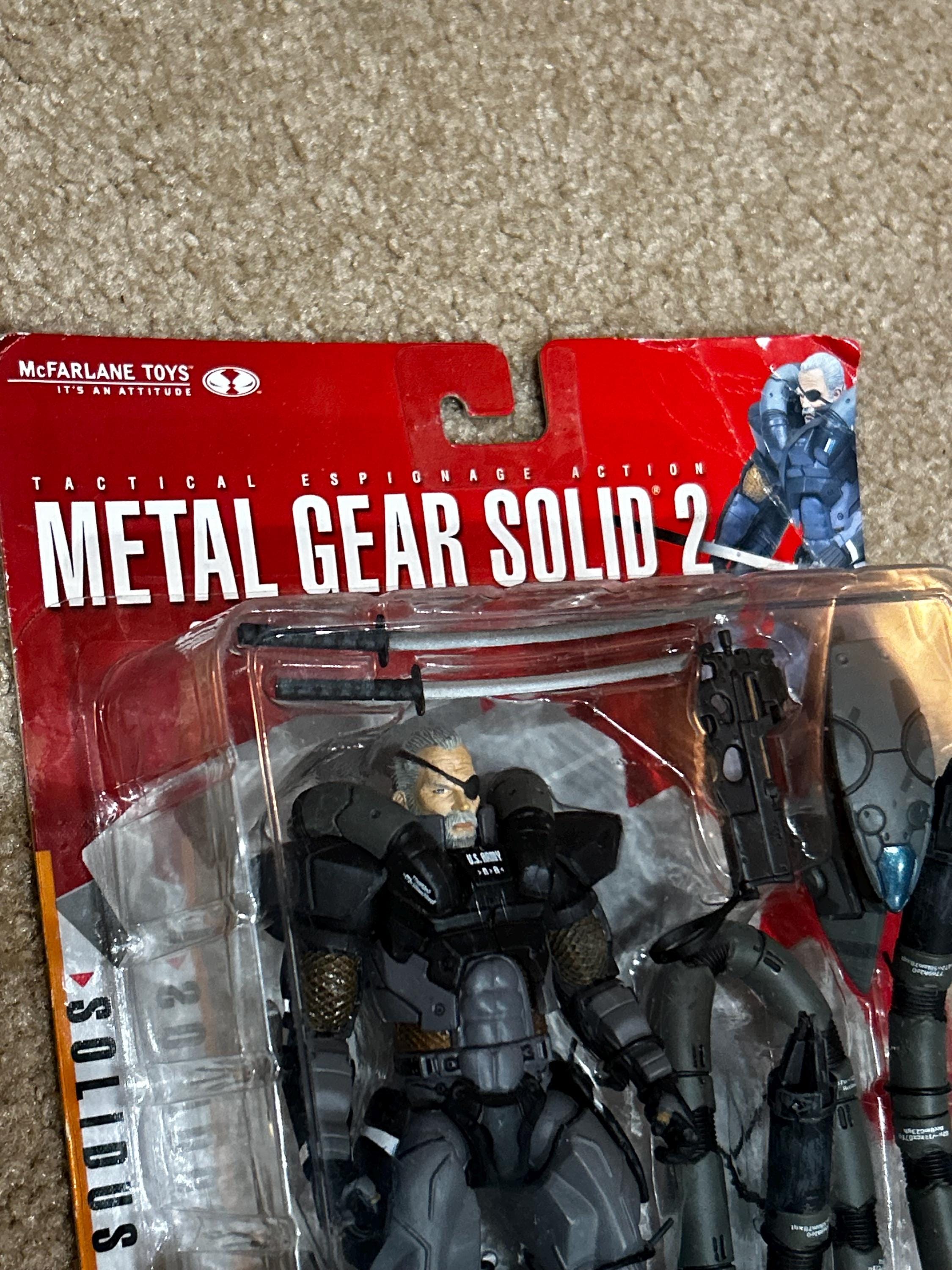 メタルギアソリッド2 ソリダス・スネーク フィギュア – サンズ・オブ