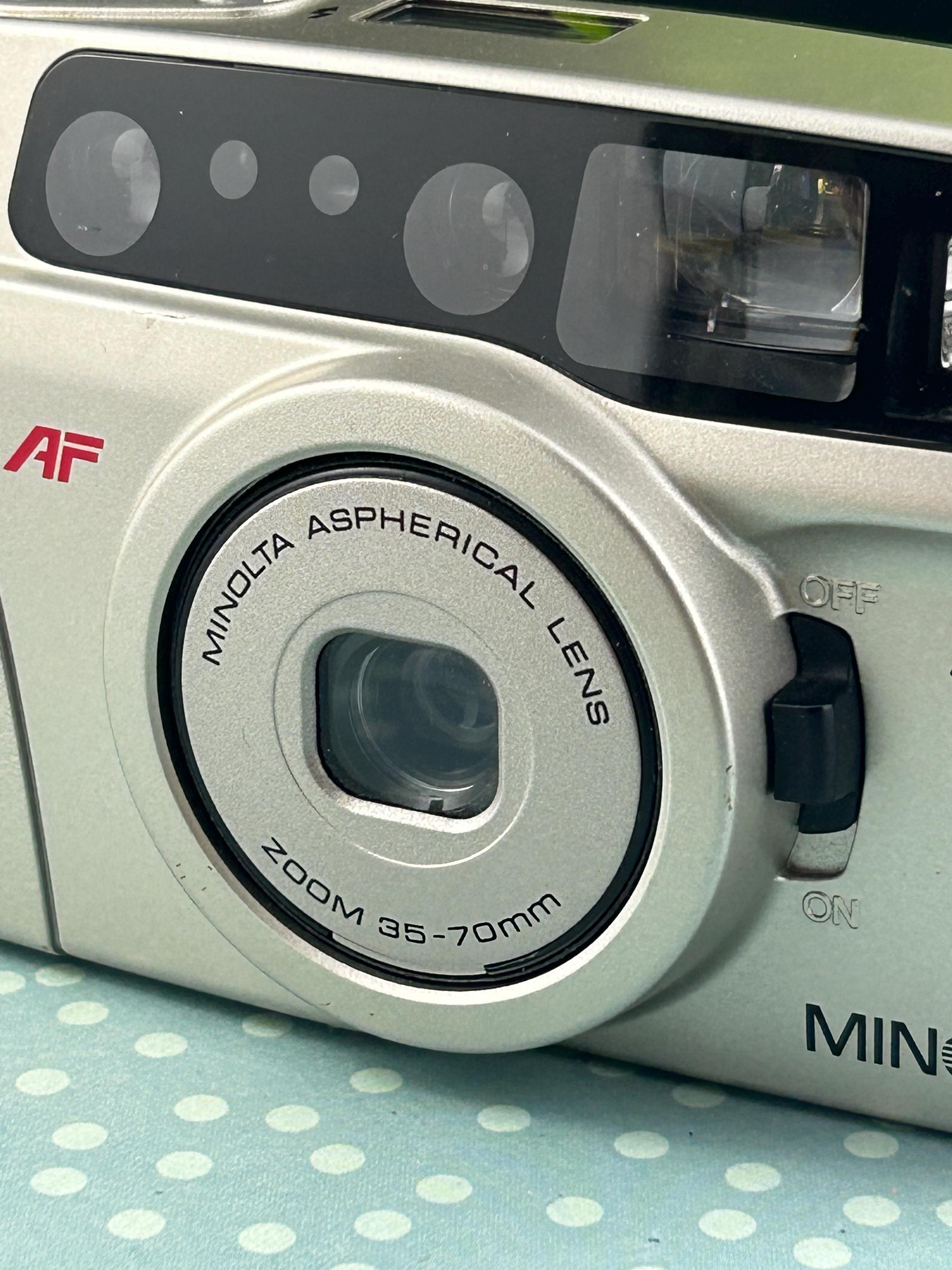 Minolta Zoom 70 Point & Shoot 35mm Analog Camera - Etsy