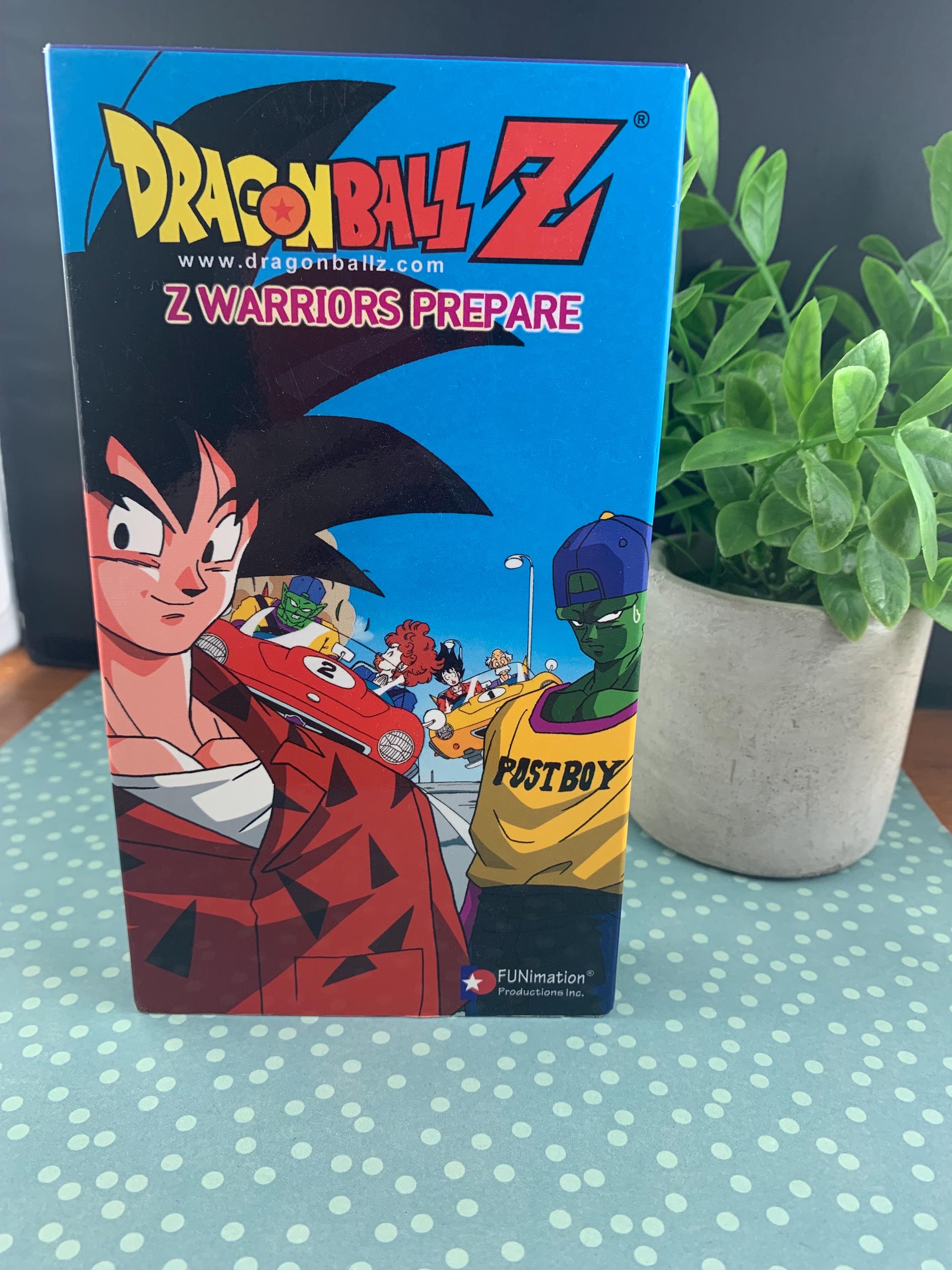 Dragon Ball Z VHS “Z Warriors Prepare” (2000s) • Vintage Anime