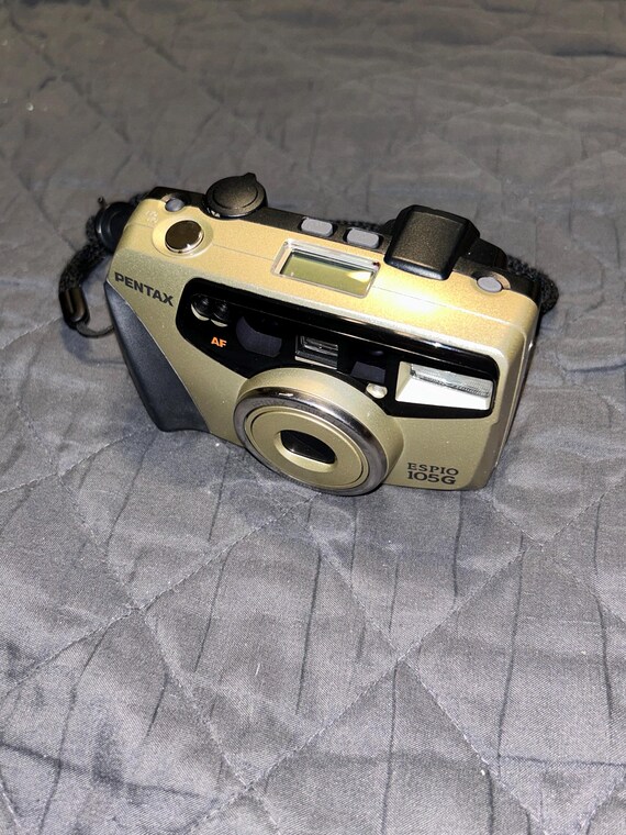 Pentax ESPIO 105G Point and Shoot Camera 35mm Film 38-105mm Zoom