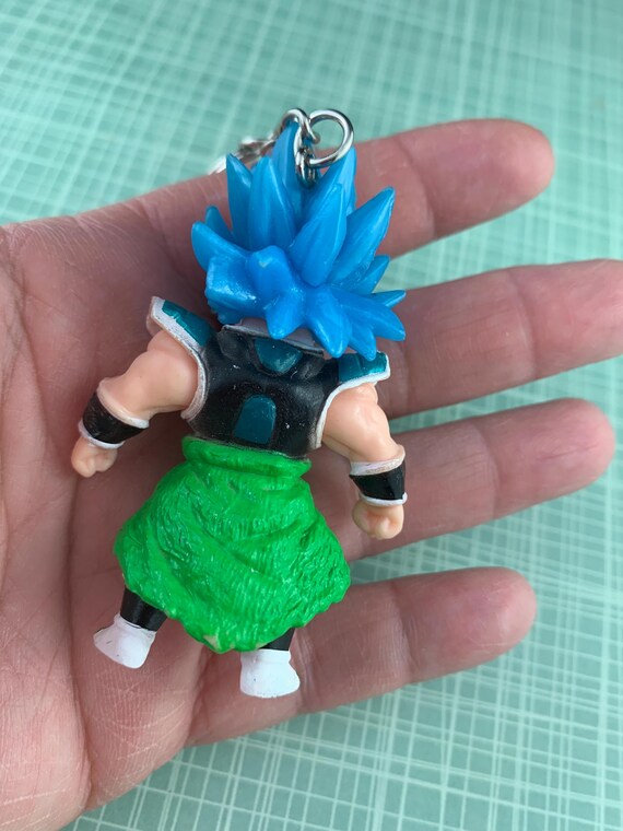 Goku Dragon Ball Z Figure - Upcycled Vintage DBZ Keychain - Unlock