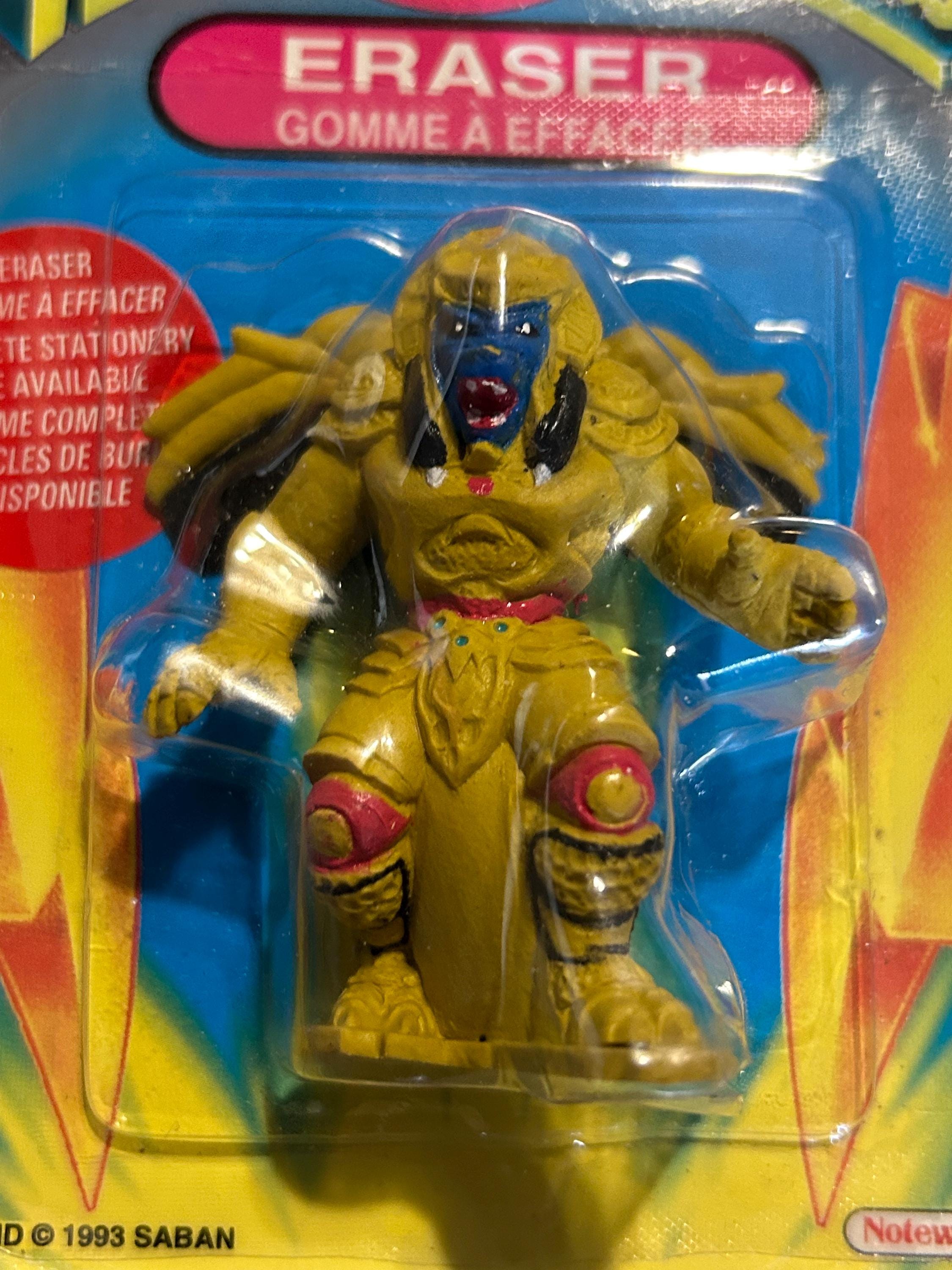 Vintage 1993 Saban Eraser Goldar Mighty Morphin Power Rangers - Etsy