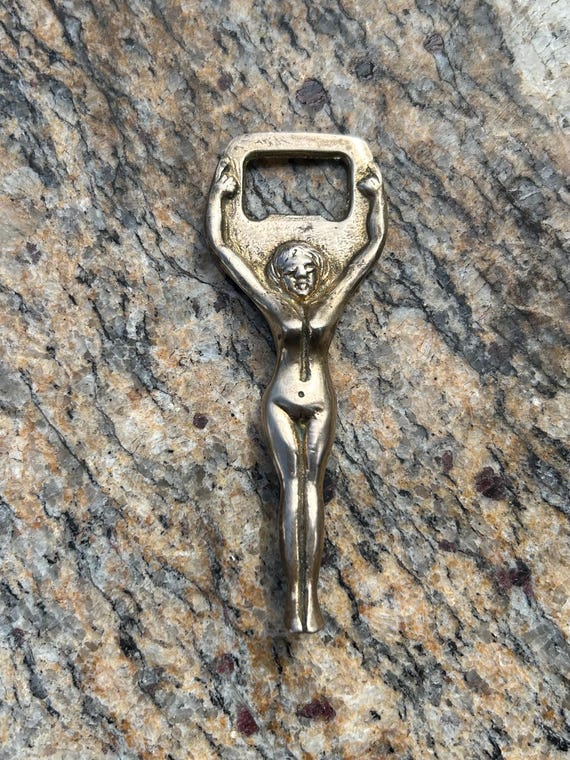 Apribottiglie metallo oro ANCORA e TIMONE 4.5x9.5 cm BOMBONIERA MARE 1FHU