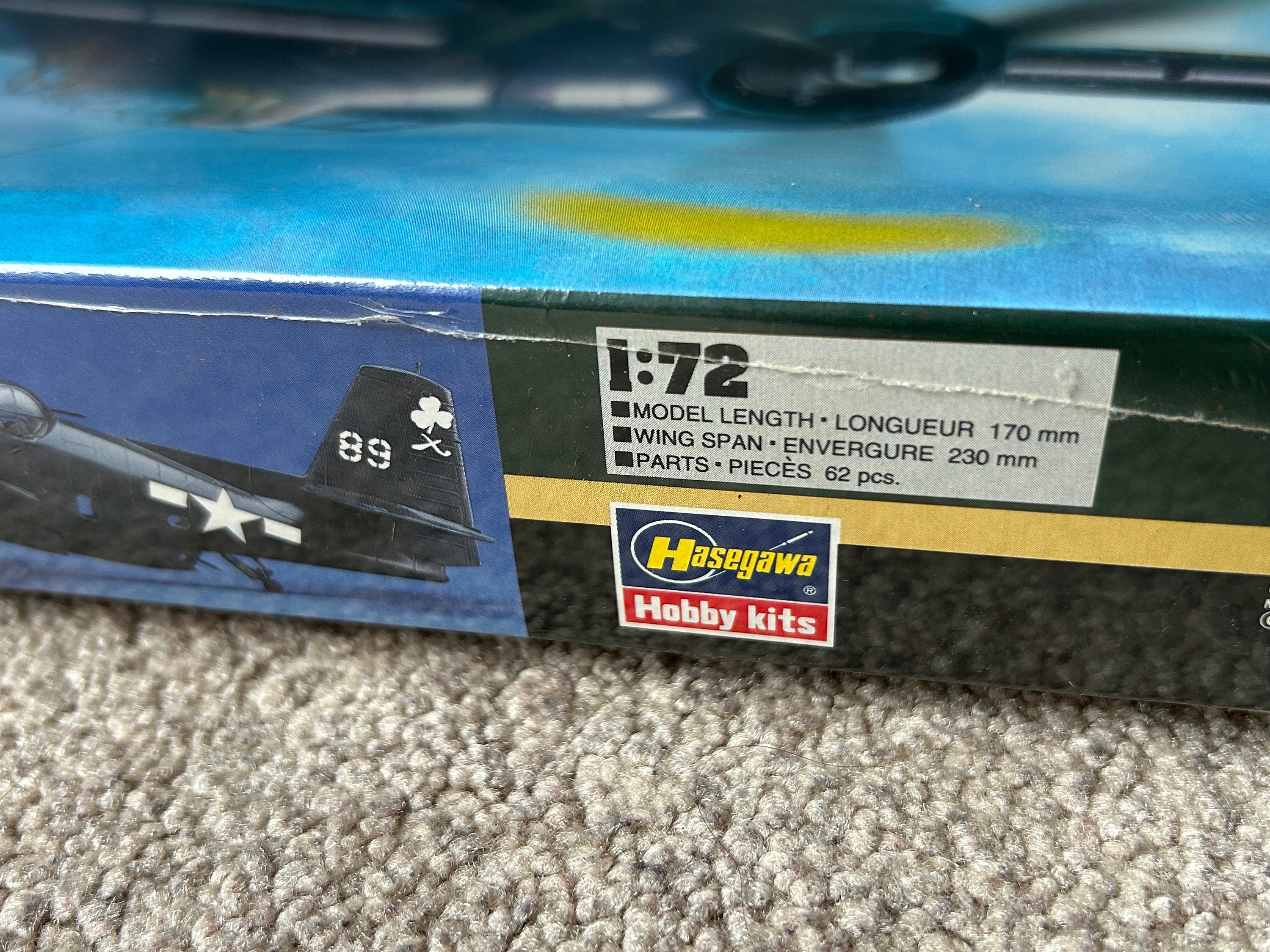 ハセガワ TBM-3 アベンジャー USS シャムロックベイ 1/72スケール