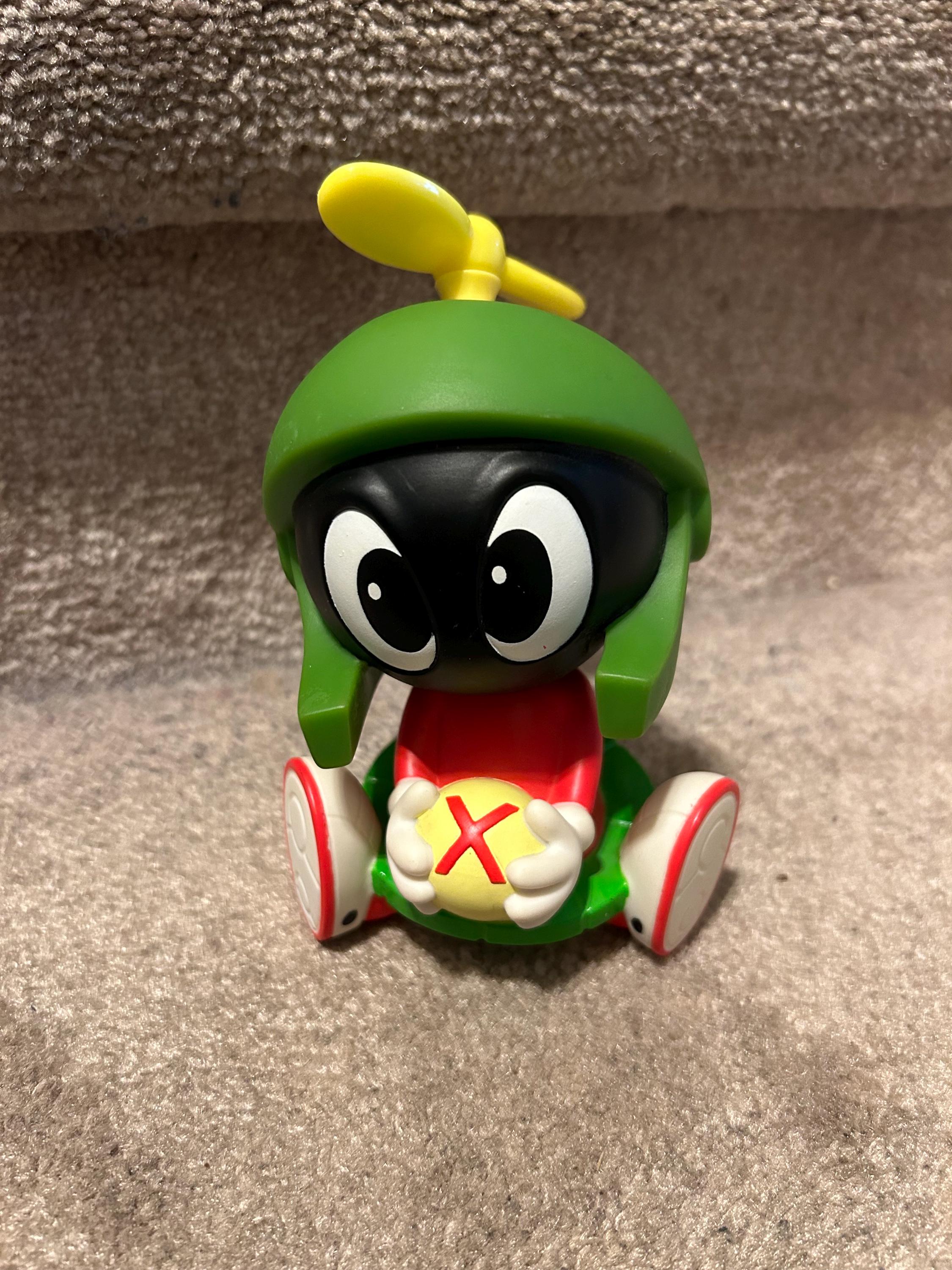 Vintage 1997 Baby Marvin's Little Squeakers Vinyl Rubber Figure