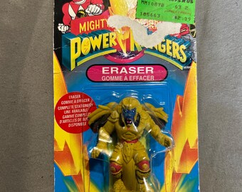 Vintage 1993 Saban Eraser Goldar Mighty Morphin Power Rangers - Etsy