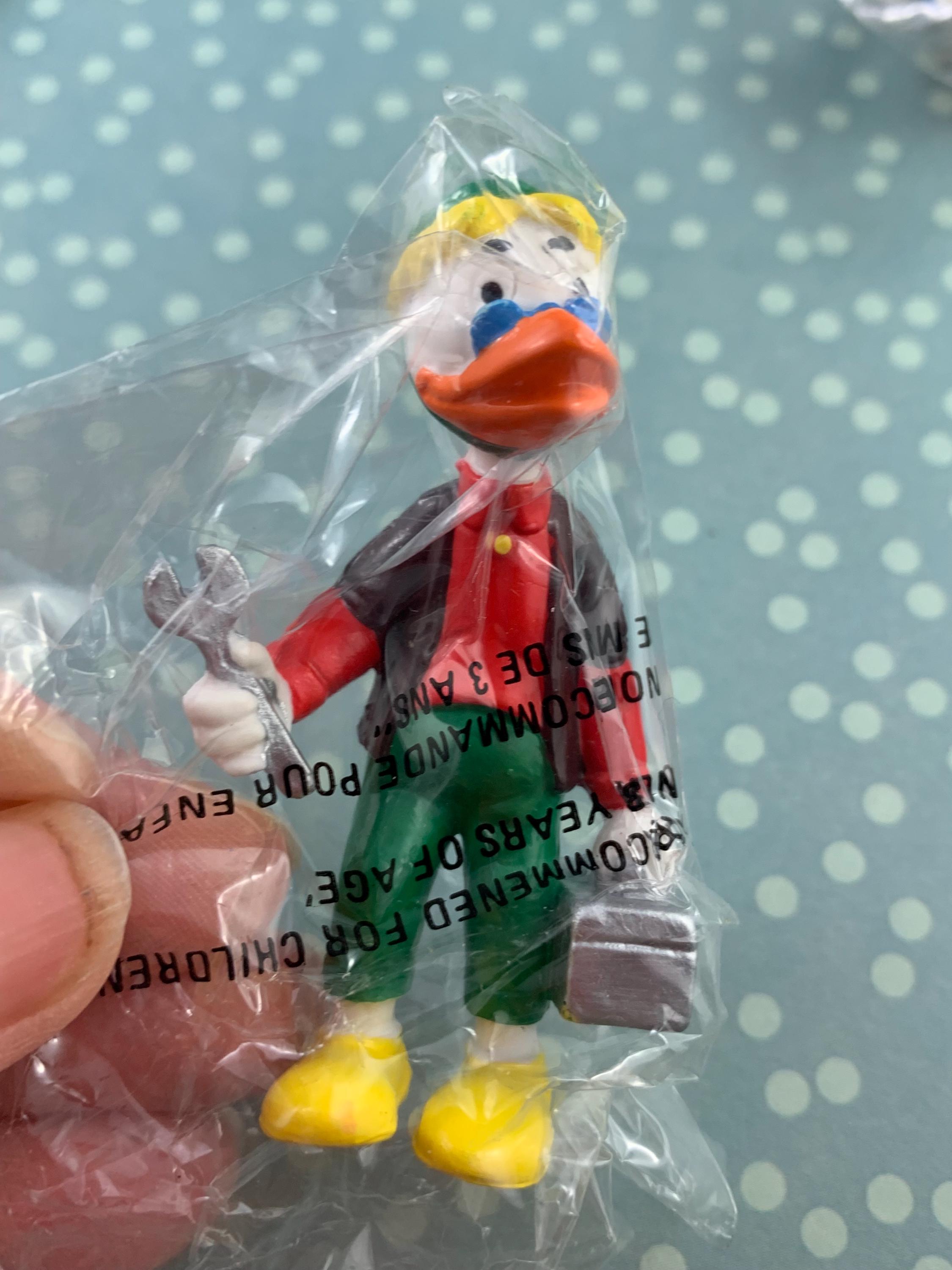 LOT DE 4 Figurines Astérix de la marque Bully Bullyland - années 74 à