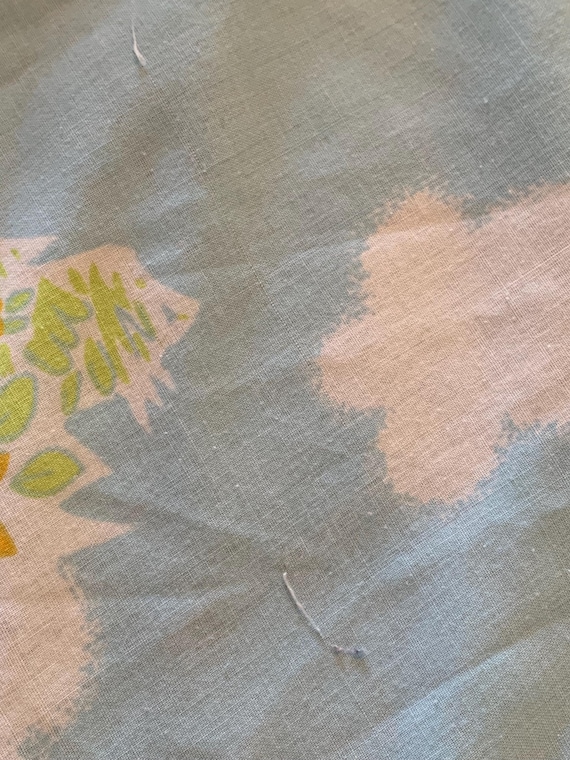 Vintage 1970s Mcdonald's Twin Flat Sheet Texmade Truprest II