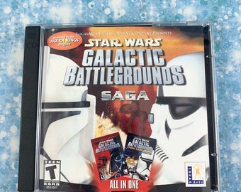 Star Wars Galactic Battlegrounds Saga - Vintage Lucasarts PC