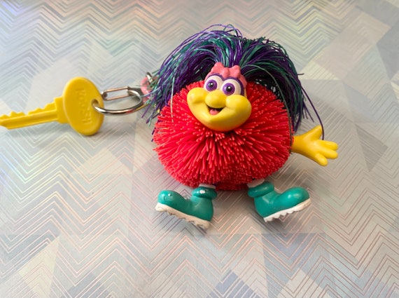 Koosh ball shop keyring