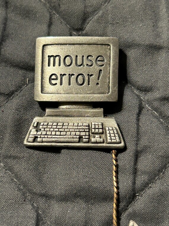 Vintage JJ Jonette Mouse Error ! Cat Computer Tec… - image 2
