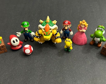 スーパーマリオブラザーズ フィギュア ミニカー まとめ売り スーパーマリオブラザーズ フィギュア ミニカー まとめ売り スーパー