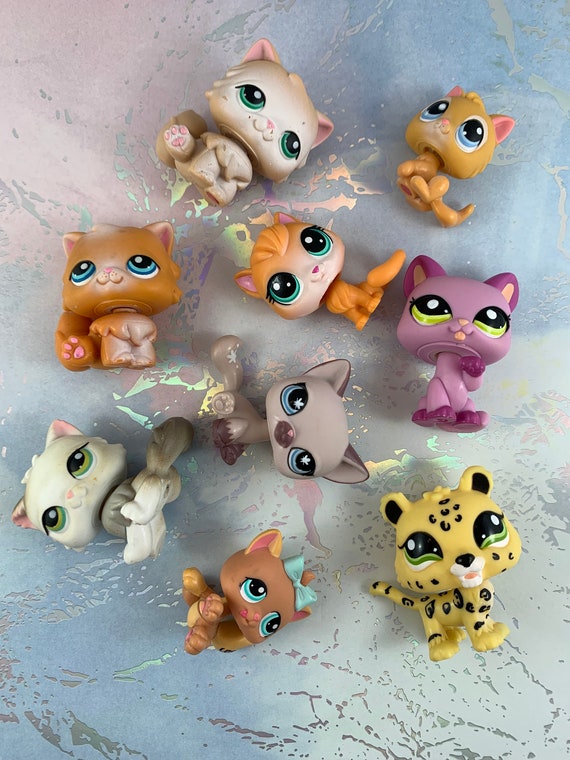 Littlest Pet Shop N°72 - Chat Européen Authentique HASBRO (occasion)