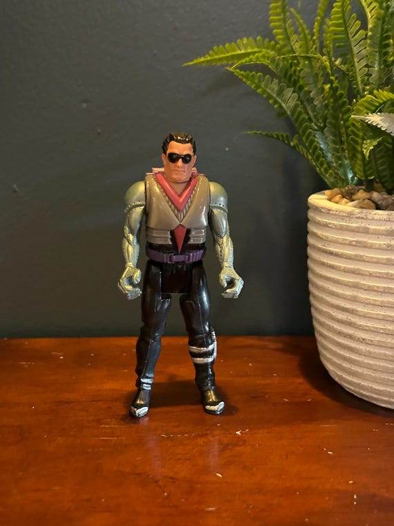 Vintage 1988 Kenner Dr Mcnamara Orion Robocop Ultra Police Cap