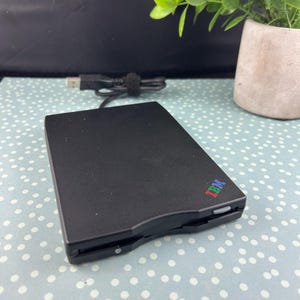 IBM USB Portable Floppy Drive 3.5” External Diskette Reader Vintage ThinkPad PC