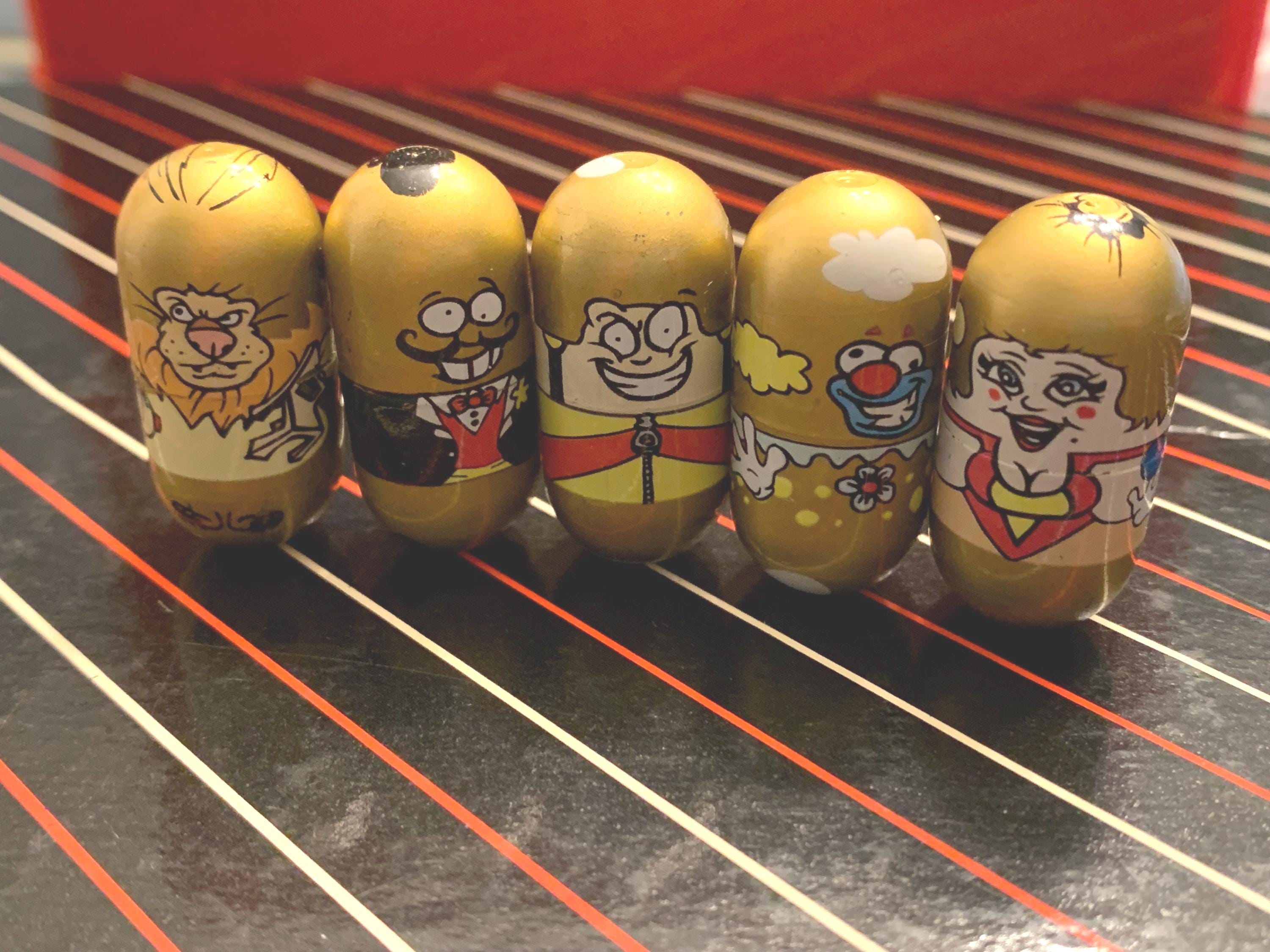GOLD Mighty Beanz - Authentic Moose Mighty Beanz - Retired - 5
