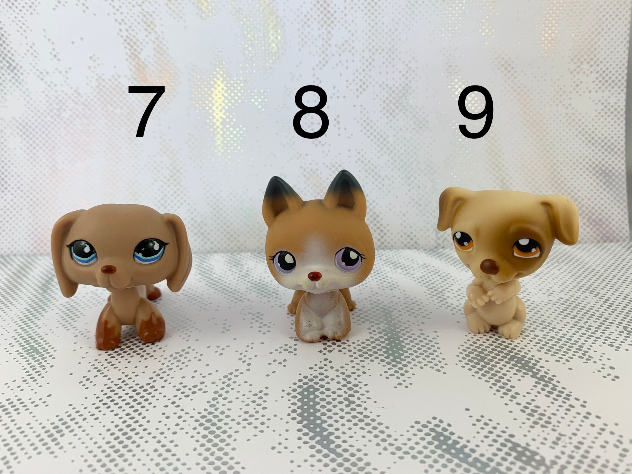 LPS # 386 LITTLEST PETSHOP ORIGINAL AUTHENTIC CHIEN HUSKY DOG HUSKY HASBRO 65