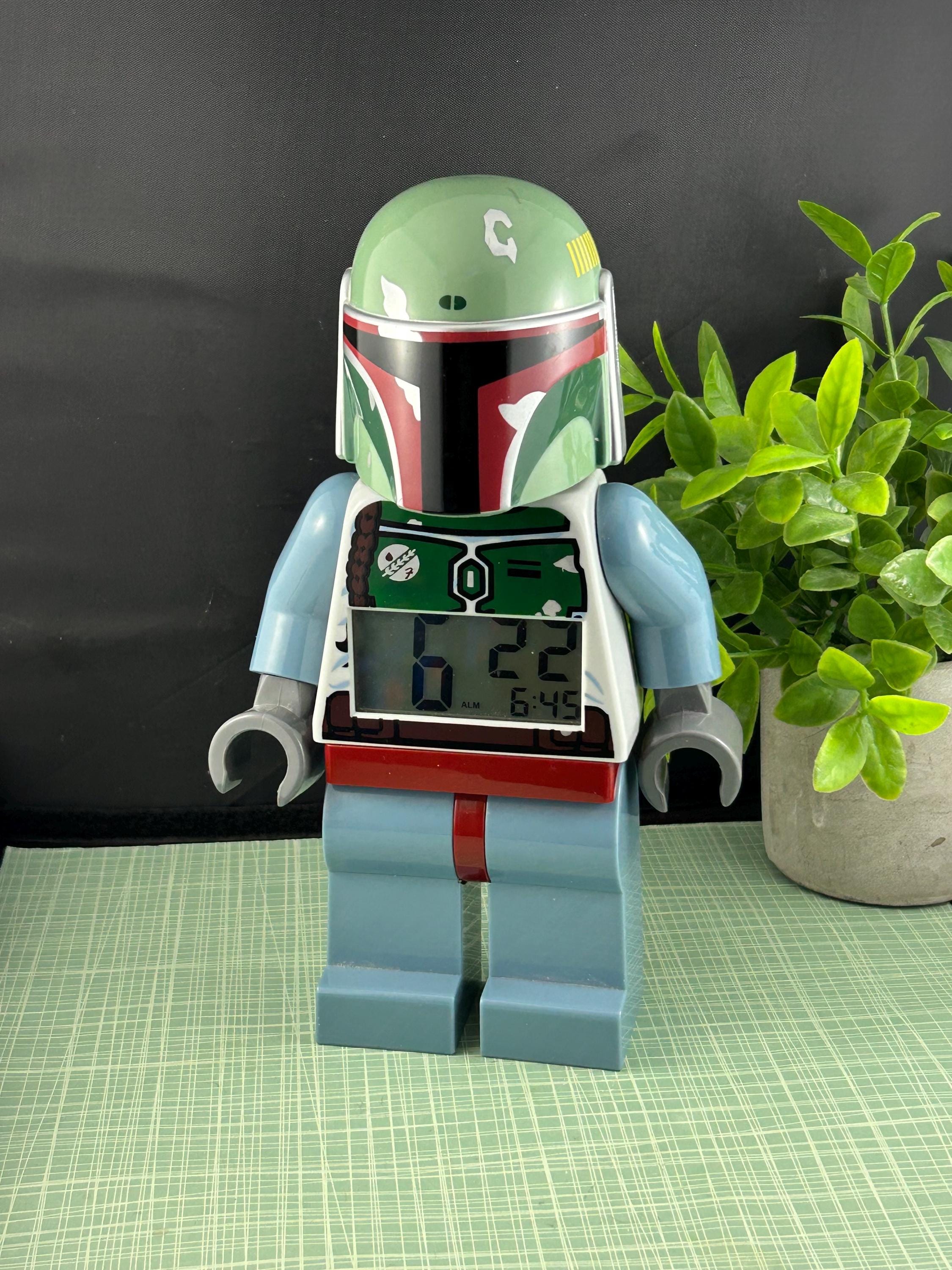LEGO Star Wars Boba Fett Minifigure Alarm Clock – Galactic Bounty