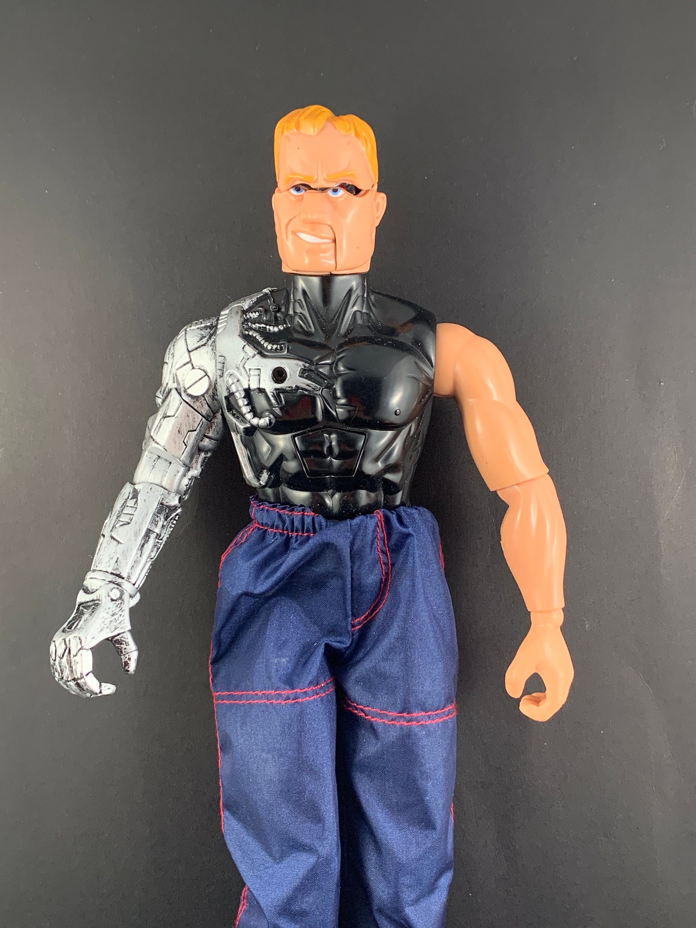 Vintage Max Steel Action Figure - Mattel 1998 Psycho Cyborg, 11