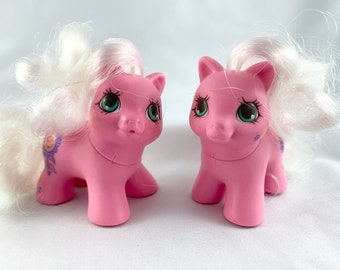 Vintage G1 1991 Year 10 - Sniffles and Snookums - Teeny Tiny Twin Ponies