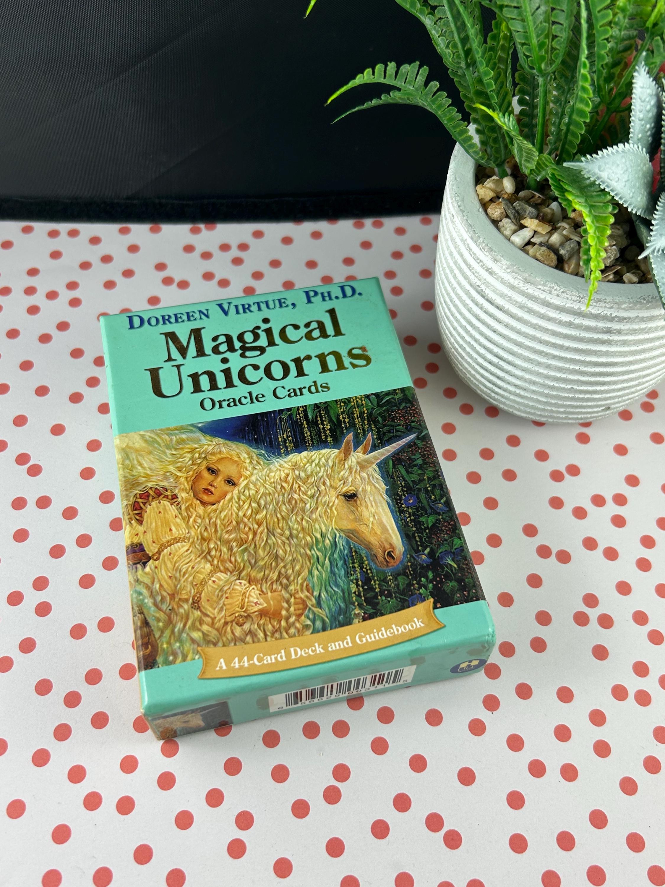 Vintage Magical Unicorns Oracle Card Deck by Doreen Virtue / C