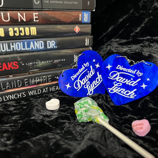 Pendientes de David Lynch / Director Jewelry / Inspirados en Blue Velvet / Twin Peaks