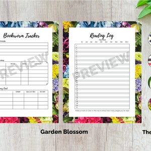 Printable Bookworm Tracker Sheets Reading Tracker Reading | Etsy