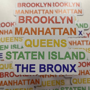 5 Boroughs Magnet