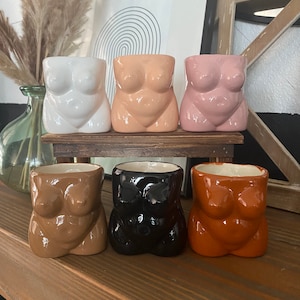 Modern Female Body Planter Pot/ Women or Girl Body Planter/ Succulent and Cactus Body Self Love Planter