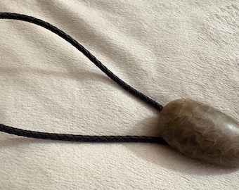 Lake Michigan Petoskey Bolo tie