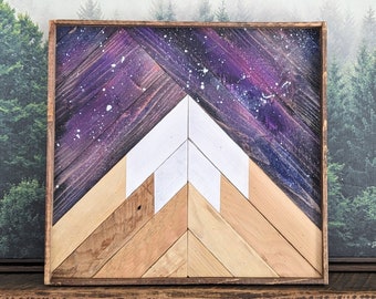 Cosmic Mountain Wall Art