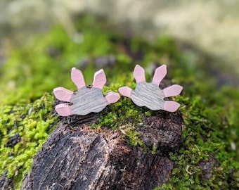 Possum Paw Stud Earrings