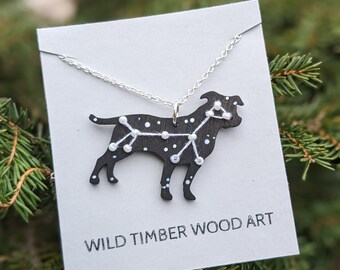 Canis Major Dog Constellation Necklace