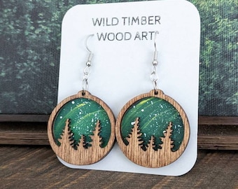 Nature Landscape Earrings